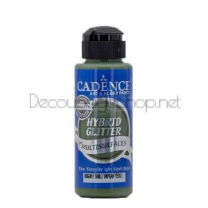 CADENCE АКРИЛНА БОЯ GLITTER HYBRID 120 МЛ - LEAF GR. HSG-051