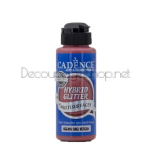 CADENCE АКРИЛНА БОЯ GLITTER HYBRID 120 МЛ - CORAL HSG-096