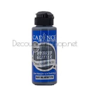 CADENCE АКРИЛНА БОЯ GLITTER HYBRID 120 МЛ - A. BLACK HSG-091