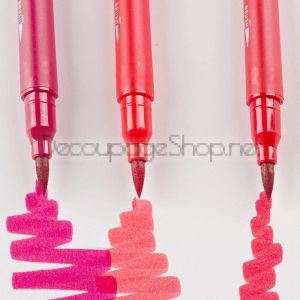 Двустранни Флумастери : Четка и Тънкописец : Bruynzeel : 12 Цвята