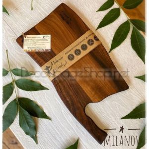 Дъска за рязане и сервиране “Сатър“ Mini - 350 х 150 х 18мм - ОРЕХ