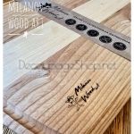 Плато за рязане и сервиране “Стек“ Светъл - 36 х 30см