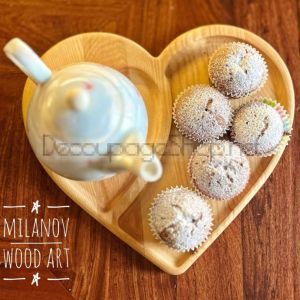 Плато за сервиране “Сърце“ - 28 х 28см