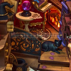 ROBOTIME 3D ДЪРВЕН ПЪЗЕЛ MAGIC FANTASY CORNE 185 ЧАСТИ TGB14