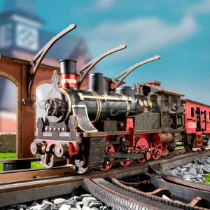 ROBOTIME 3D ДЪРВЕН ПЪЗЕЛ STEAM JOURNEY 365 ЧАСТИ TGS01