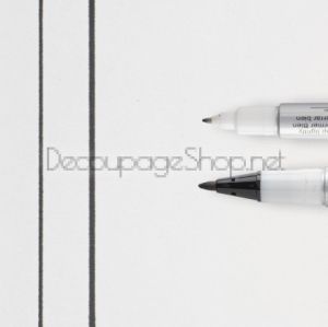 Перманентен Маркер : Sakura IDenti Pen : Черен