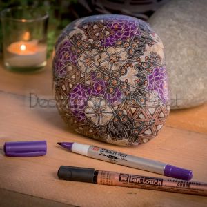 Перманентен Маркер : Sakura IDenti Pen : Червен