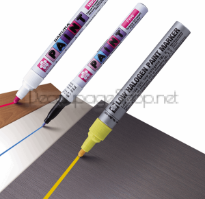 Перманентен Маркер с Боя : Sakura Paint : Medium : Черен