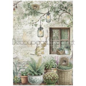 STAMPERIA HERBARIUM SILVAE ДЕКУПАЖНА ОРИЗОВА ХАРТИЯ А4 - DFSA41077