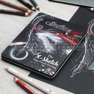 Комплект художествен Cretacolor, THE X-SKETCH, 12 части