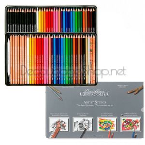 Художествен комплект Artist Studio Line, 72 броя, метална кутия