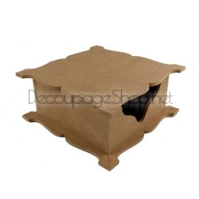Кутия за салфетки от МДФ 6мм - 1515Т