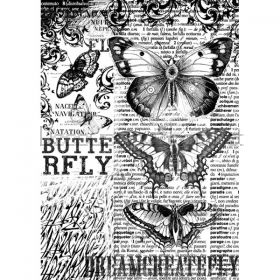 ОРИЗОВА ХАРТИЯ за  ДЕКУПАЖ STAMPERIA А4 - DFSA4168 