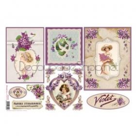 STAMPERIA ДЕКУПАЖНА ОРИЗОВА ХАРТИЯ 50 Х 35 - DFS210