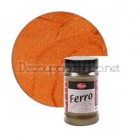 VIVA DECOR “Ferro“ боя с метален ефект, 90мл ORANGE GOLD