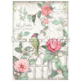 STAMPERIA ДЕКУПАЖНА ОРИЗОВА ХАРТИЯ А4 - DFSA4210