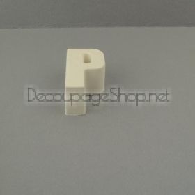 Отливка на керамична буква “P“