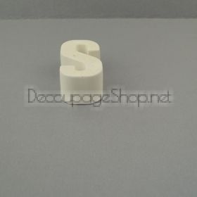 Отливка на керамична буква "R"