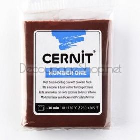 CERNIT NUMBER ONE - №1 КАФЯВО 56 gr Полимерната глина
