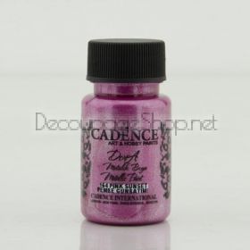 CADENCE  Акрилна боя супер металик 50ml - PINK SUNSET 164