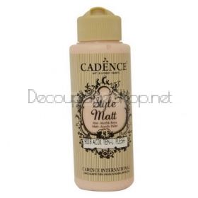 CADENCE АКРИЛНА БОЯ STYLE MATT 120 МЛ. - LIGHT FLESH 9018