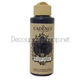 CADENCE АКРИЛНА БОЯ STYLE MATT 120 МЛ. - DARK BLUE 9026