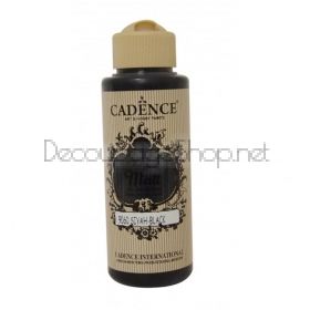 CADENCE АКРИЛНА БОЯ STYLE MATT 120 МЛ. - BLACK 9060