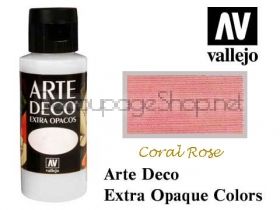 ACRYLICOS VALLEJO S.L. Arte Deco акрил, СУПЕР МАТ, 60мл - CORAL ROSE