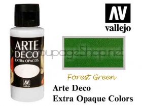 ACRYLICOS VALLEJO S.L. Arte Deco акрил, СУПЕР МАТ, 60мл - FORREST GREEN