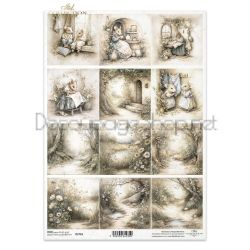 ITD COLLECTION ДЕКУПАЖНА ОРИЗОВА ХАРТИЯ А4 - R2781