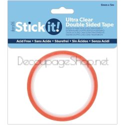 DOCRAFTS ДВОЙНОЗАЛЕПВАЩА СЕ ЛЕНТА 6 MM Х 5 М - STI 101341