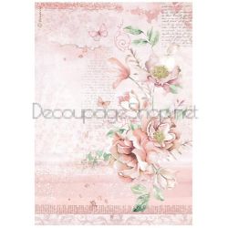 STAMPERIA ROSELAND ДЕКУПАЖНА ОРИЗОВА ХАРТИЯ А4 - DFSA4783