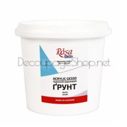 Грунд Gesso : Бял : Rosa Studio : 1000 ml