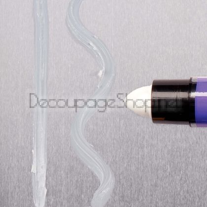 Твърд Маркер : Sakura Solid Marker : Slim : Бял