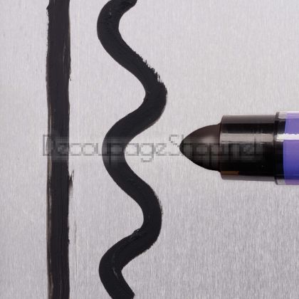 Твърд Маркер : Sakura Solid Marker : Slim : Черен