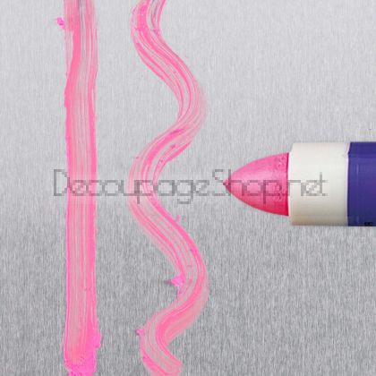 Твърд Маркер : Sakura Solid Marker : Флуоресцентно Розово