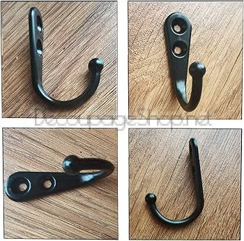 Закачалка - ЧЕРНА  3 х 2см - БЕЗ ВИНТЧЕТА  -  AEB3515