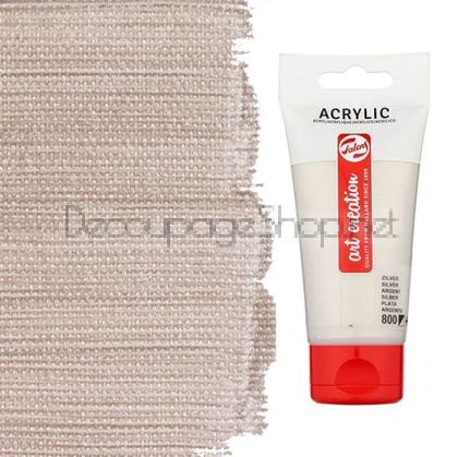 Акрилна Боя Art Creation : 75 ml : 800 Сребърна