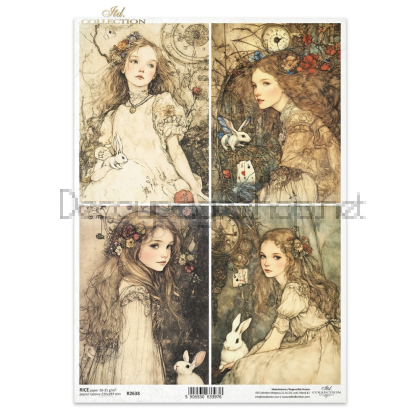 ITD COLLECTION ДЕКУПАЖНА ОРИЗОВА ХАРТИЯ А4 - R2638