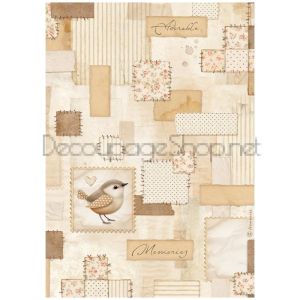 STAMPERIA BABY ДЕКУПАЖНА ХАРТИЯ А4 - DFSA41091