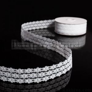 ДАНТЕЛА Венеция БЯЛО 26мм/11м  (26/25/5008-3/10)