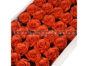Сапунена роза Love De Luxe , 6.5см x 5,8см, Orange