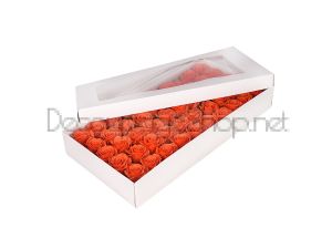 Сапунена роза Love De Luxe , 6.5см x 5,8см, Orange