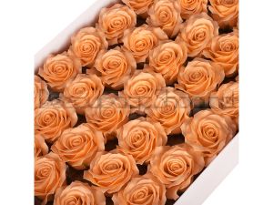 Сапунена роза Love De Luxe , 6.5см x 5,8см, Peach