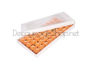 Сапунена роза Love De Luxe , 6.5см x 5,8см, Peach