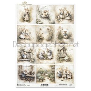 ITD COLLECTION ДЕКУПАЖНА ОРИЗОВА ХАРТИЯ А4 - R2779